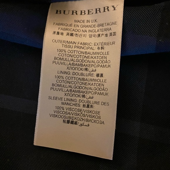 💥2xHP💥 Burberry London Britton Men’s Trench - Picture 7 of 9